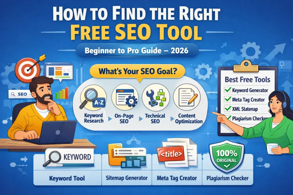 free seo tools guide for beginners finding the right seo tool